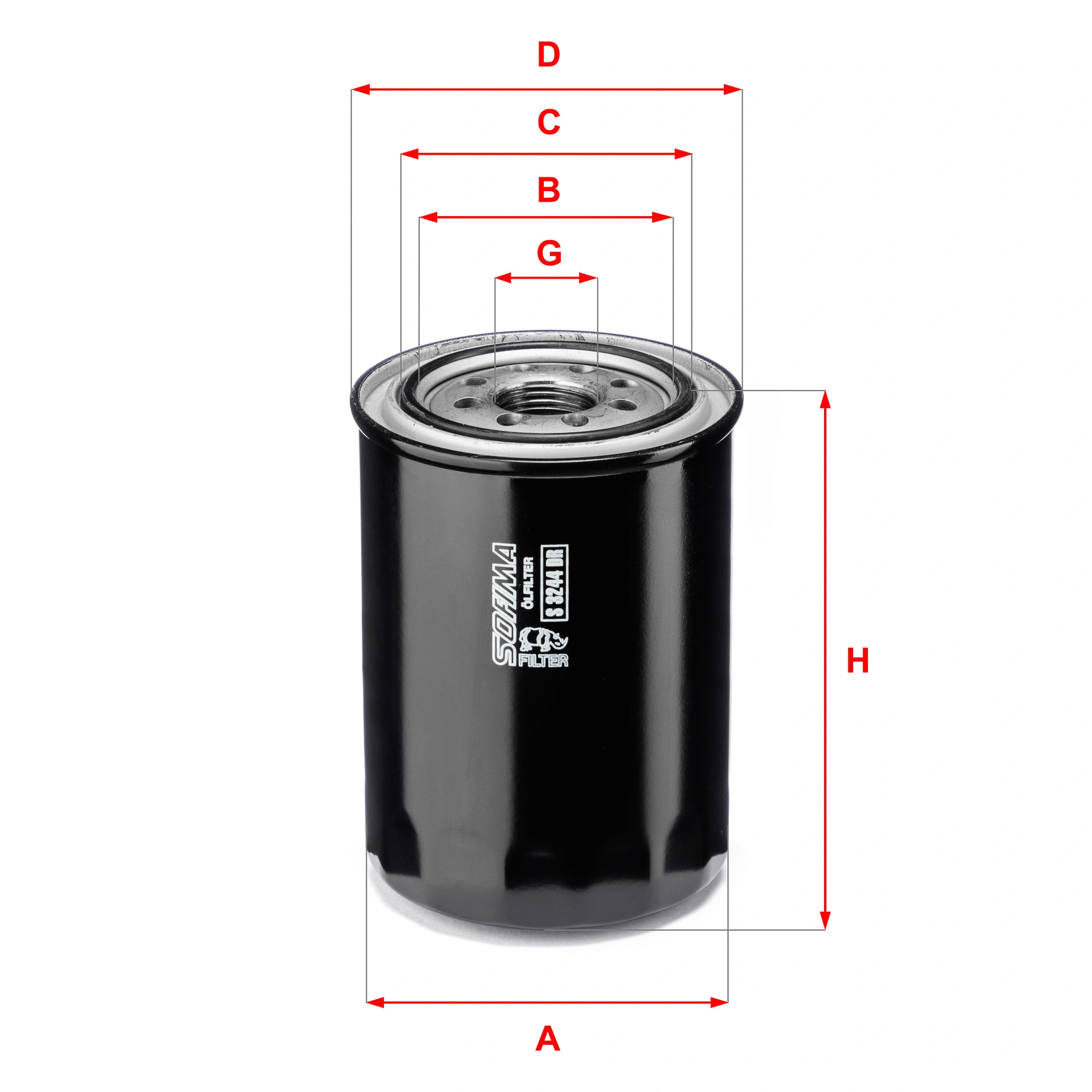Oil Filter (S 3244 DR)