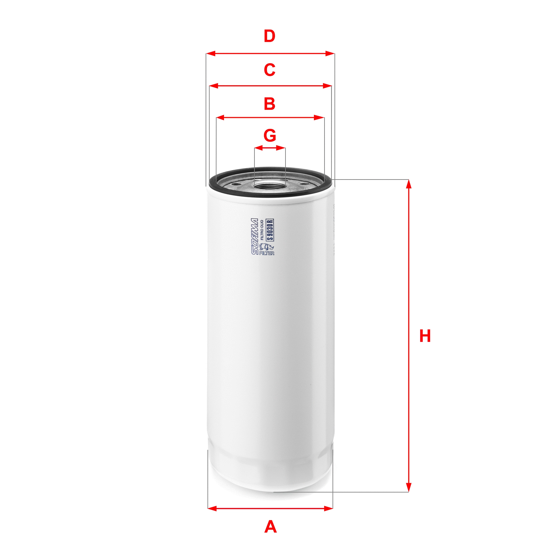 Oil Filter (S 9030 R)