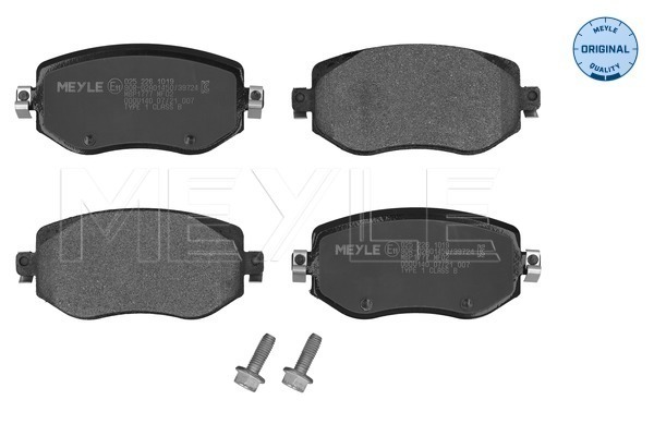 Brake Pad Set, disc brake (025 226 1019)