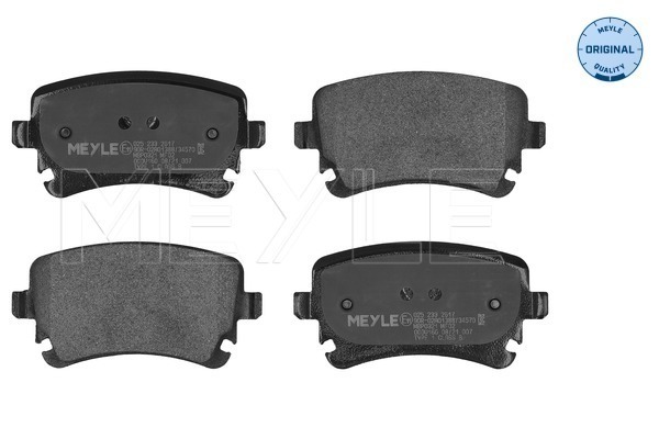 Brake Pad Set, disc brake (025 233 2617)