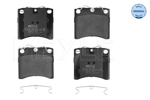 Brake Pad Set, disc brake (025 206 5217)