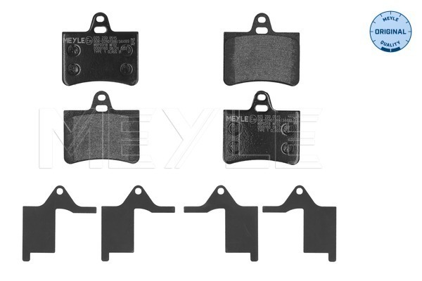 Brake Pad Set, disc brake (025 233 0515)