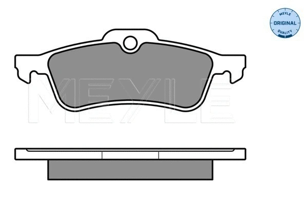 Brake Pad Set, disc brake (025 237 1616)