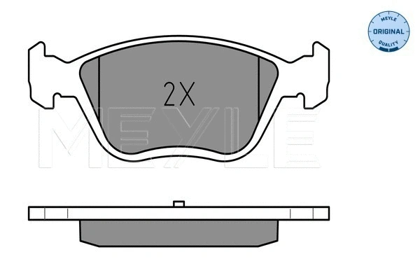 Brake Pad Set, disc brake (025 216 3719/W)