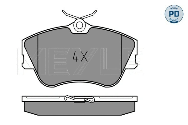 Brake Pad Set, disc brake (025 214 7919/PD)
