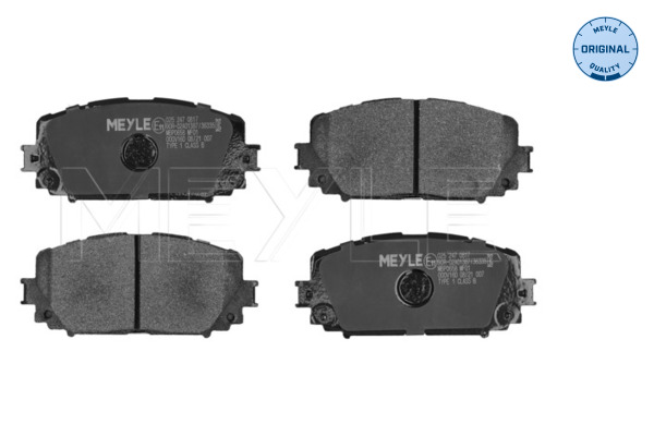 Brake Pad Set, disc brake (025 247 0817)