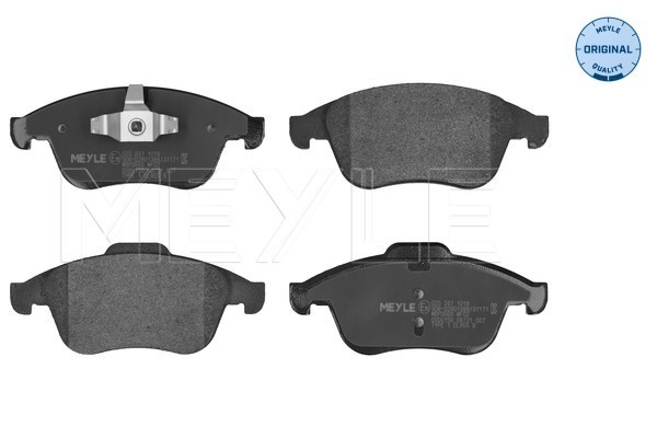 Brake Pad Set, disc brake (025 247 1018)