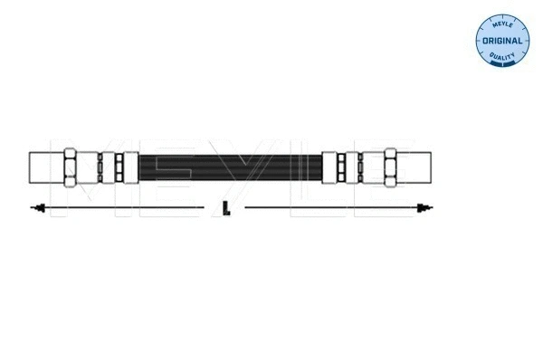 Brake Hose (100 611 0002)