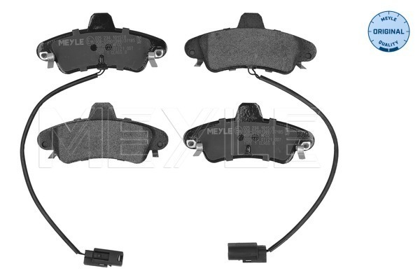 Brake Pad Set, disc brake (025 234 1015/B)