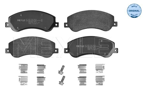 Brake Pad Set, disc brake (025 244 8418)