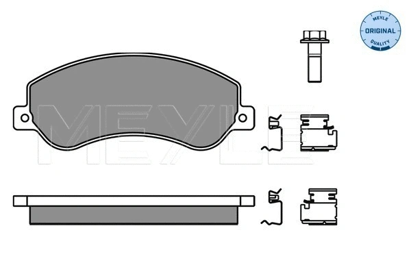 Brake Pad Set, disc brake (025 244 8419/W)