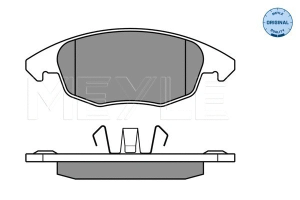 Brake Pad Set, disc brake (025 245 3818)