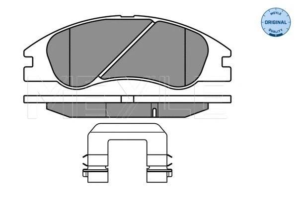 Brake Pad Set, disc brake (025 242 1817/W)