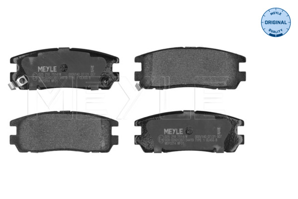 Brake Pad Set, disc brake (025 218 7514/W)