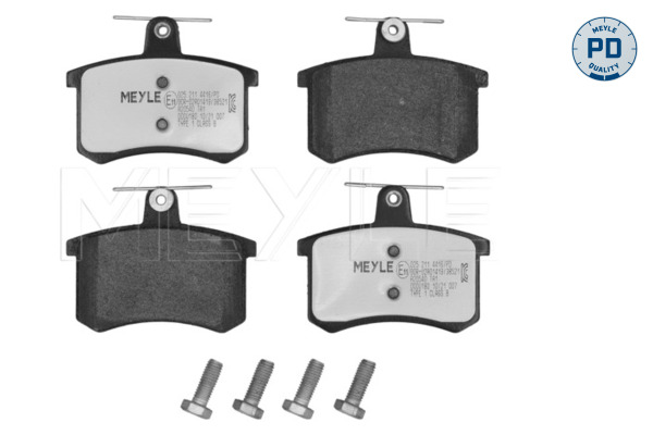 Brake Pad Set, disc brake (025 211 4416/PD)