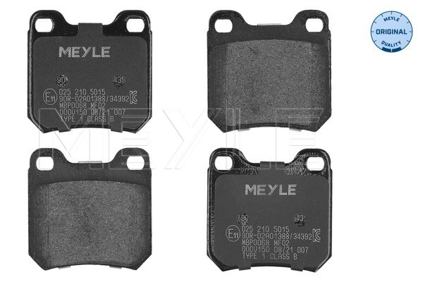 Brake Pad Set, disc brake (025 210 5015)