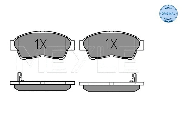 Brake Pad Set, disc brake (025 216 0117/W)