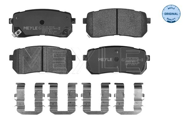 Brake Pad Set, disc brake (025 245 5915/W)