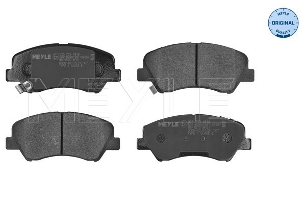 Brake Pad Set, disc brake (025 253 4818)