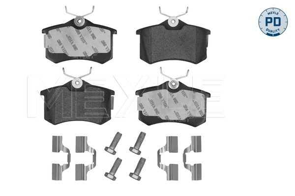 Brake Pad Set, disc brake (025 209 6117/PD)