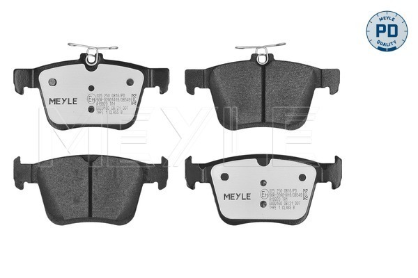 Brake Pad Set, disc brake (025 250 0816/PD)