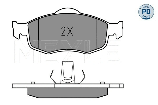 Brake Pad Set, disc brake (025 213 9418/PD)