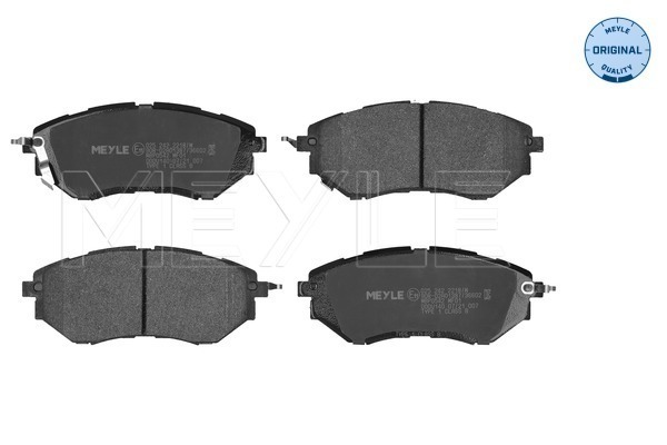 Brake Pad Set, disc brake (025 242 2218/W)