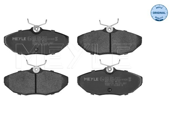 Brake Pad Set, disc brake (025 234 2417)