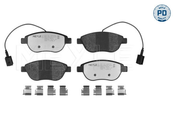 Brake Pad Set, disc brake (025 237 0918/PD)