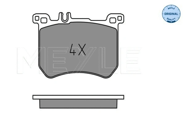 Brake Pad Set, disc brake (025 251 8317)