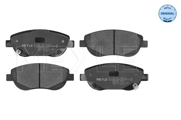 Brake Pad Set, disc brake (025 249 4619/W)