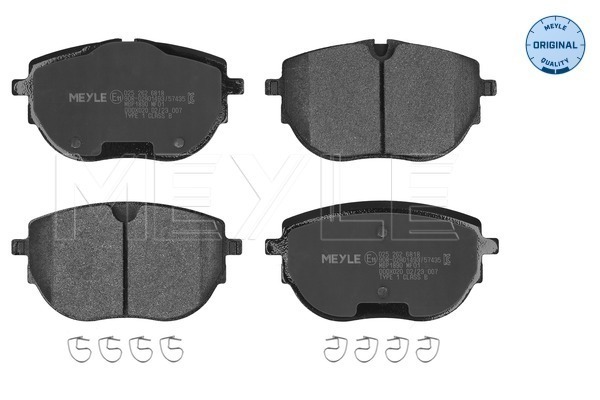 Brake Pad Set, disc brake (025 262 6818)