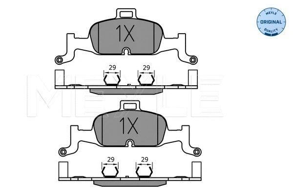 Brake Pad Set, disc brake (025 224 0216)