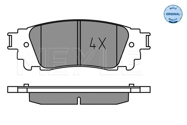 Brake Pad Set, disc brake (025 221 5315)