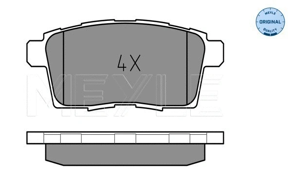 Brake Pad Set, disc brake (025 245 4517)