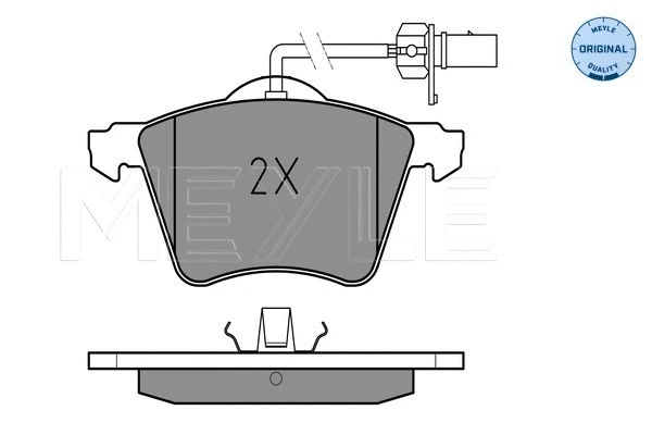 Brake Pad Set, disc brake (025 210 3419/W)