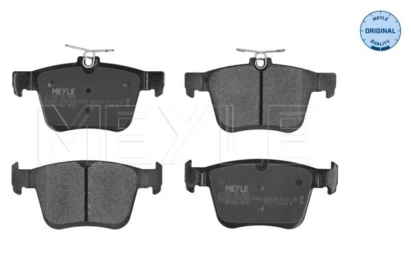 Brake Pad Set, disc brake (025 250 0816)
