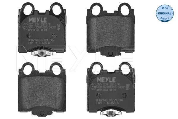 Brake Pad Set, disc brake (025 234 2915/W)