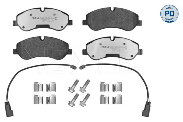 Brake Pad Set, disc brake (025 256 0217/PD)