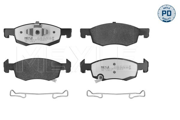 Brake Pad Set, disc brake (025 221 4317/PD)