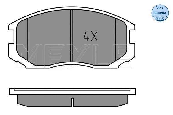 Brake Pad Set, disc brake (025 216 5015)