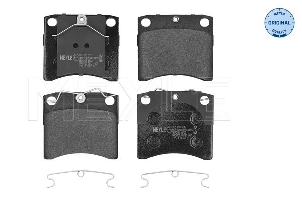 Brake Pad Set, disc brake (025 216 3517)