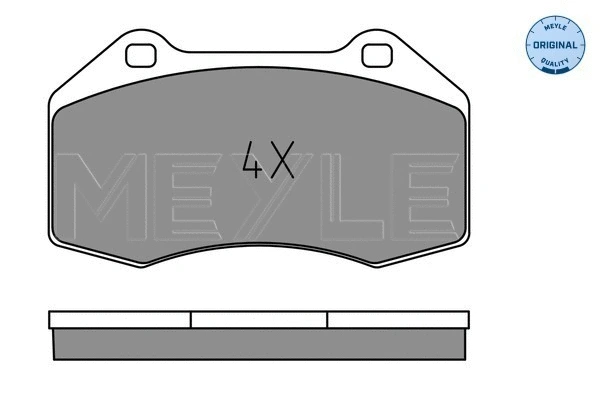 Brake Pad Set, disc brake (025 241 6215)