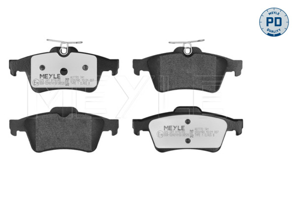 Brake Pad Set, disc brake (025 241 3716/PD)