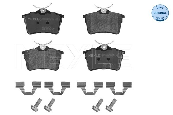 Brake Pad Set, disc brake (025 247 6516/W)