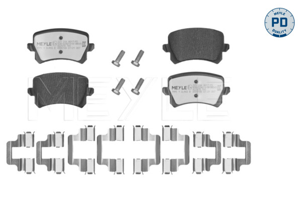Brake Pad Set, disc brake (025 244 8317/PD)
