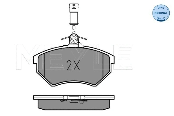 Brake Pad Set, disc brake (025 209 0119/W)