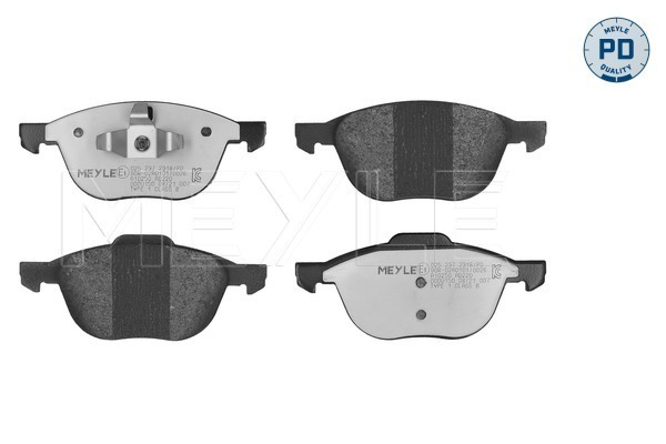 Brake Pad Set, disc brake (025 237 2318/PD)