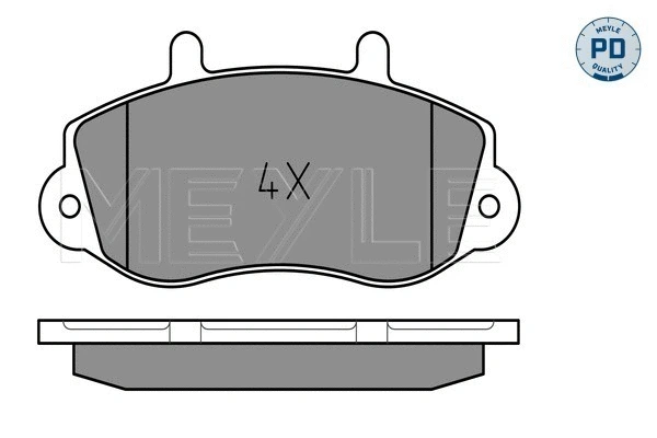 Brake Pad Set, disc brake (025 233 0218/PD)