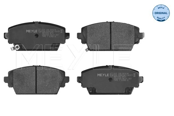 Brake Pad Set, disc brake (025 230 9416/W)